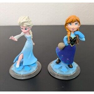 Disney Infinity 1.0 Frozen Character Figures Elsa and Anna